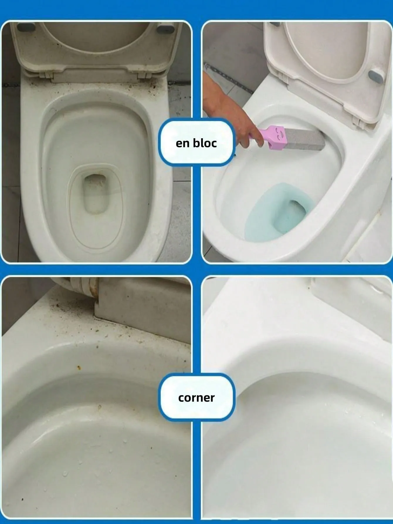 1pc Toilet Brush With Handle Design, Wall Mounted, For Deep Cleaning Of Home Toilet/Bathtub/Sink, Random Color