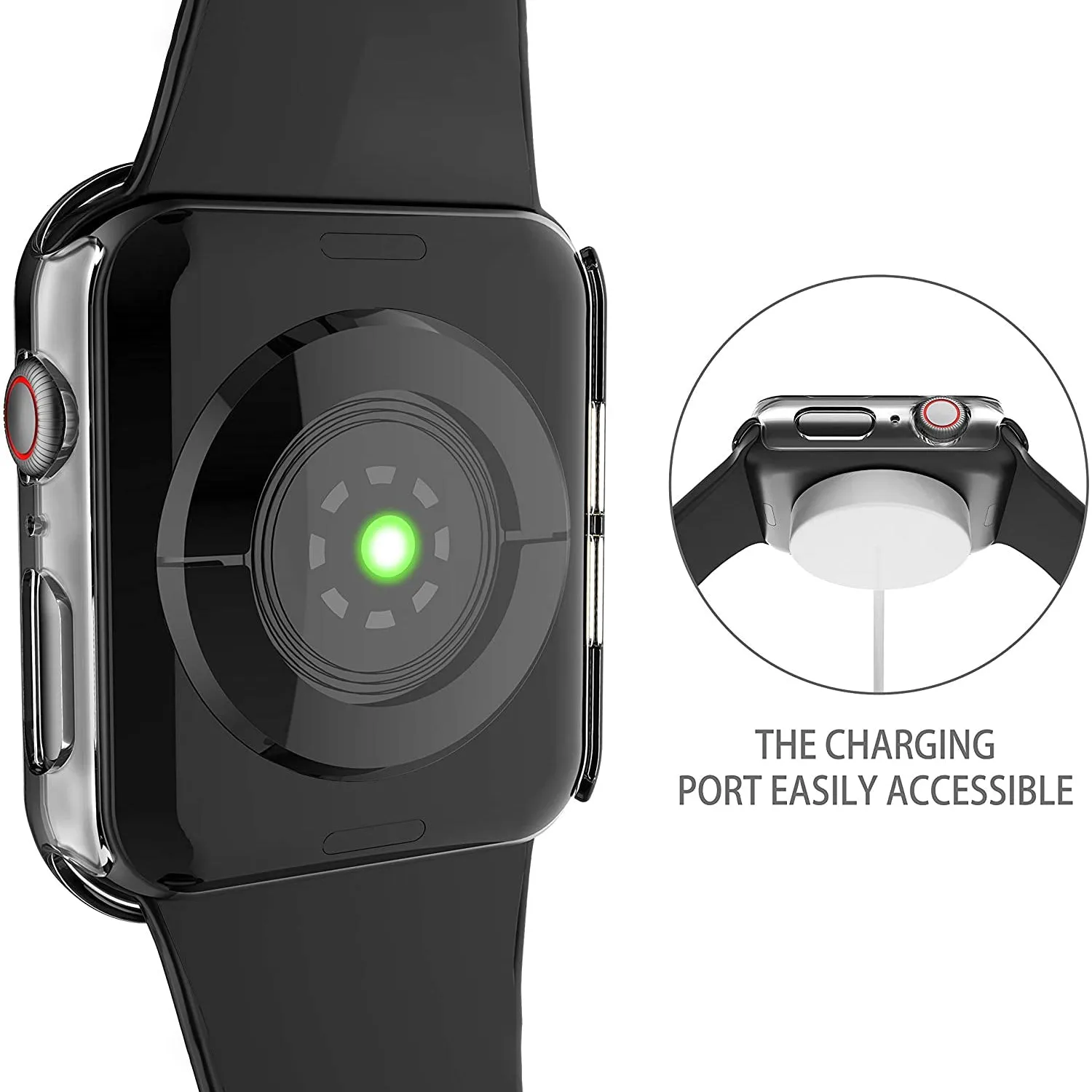 2-Pack: Hard PC Case with Tempered Glass Screen Protector