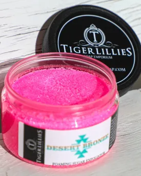 2oz Desert Bronze Foaming Sugar Exfoliator