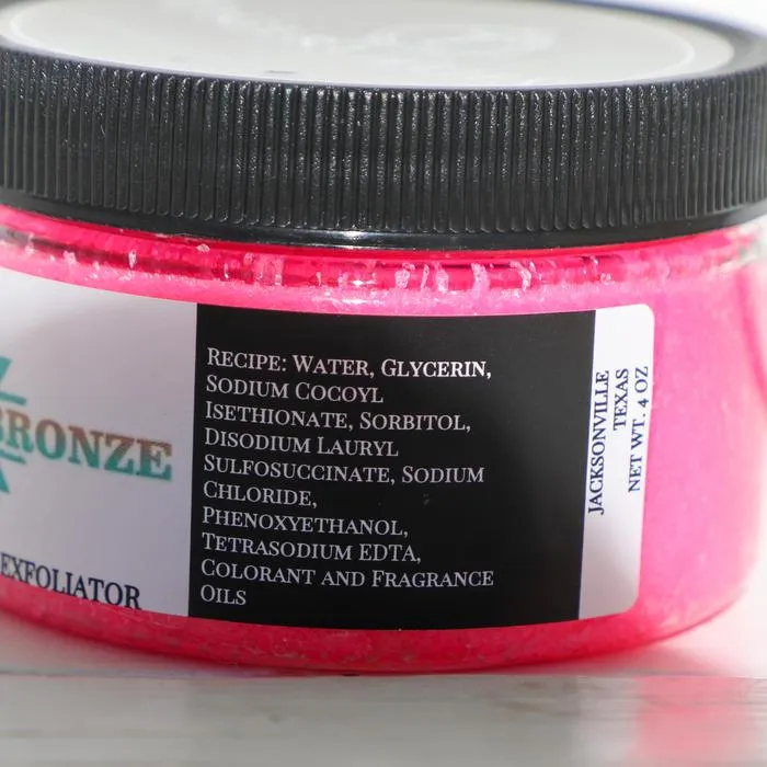 2oz Desert Bronze Foaming Sugar Exfoliator