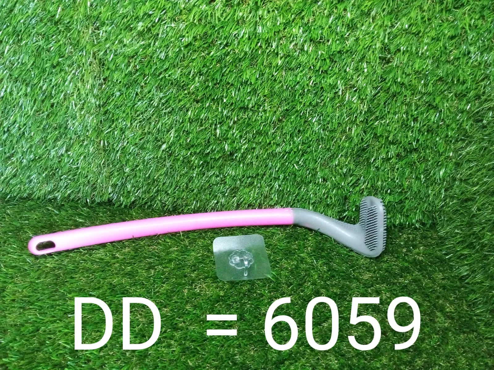 6059 Golf Toilet Cleaner Brush  & Magic Sticker Holder