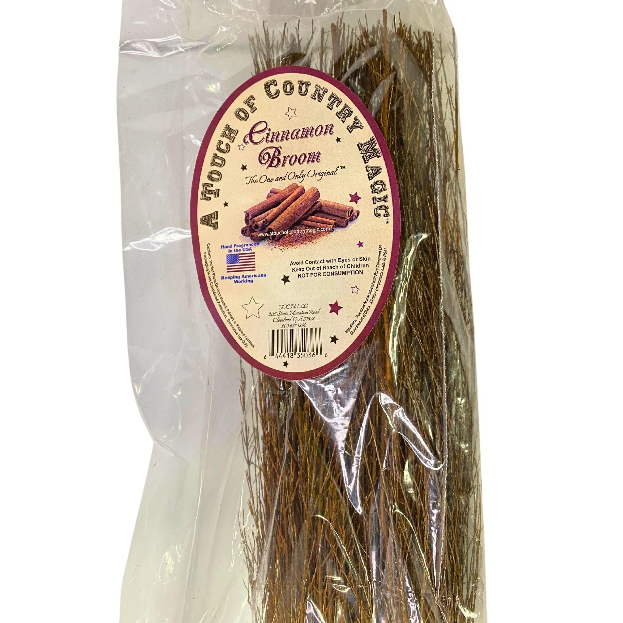 A Touch Of Country Magic Cinnamon Broom The One and Only Original (60 Pcs Lot)