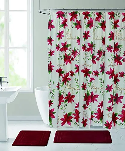 All American Collection Holiday Christmas New Year Season Bath Set Different Designs Available