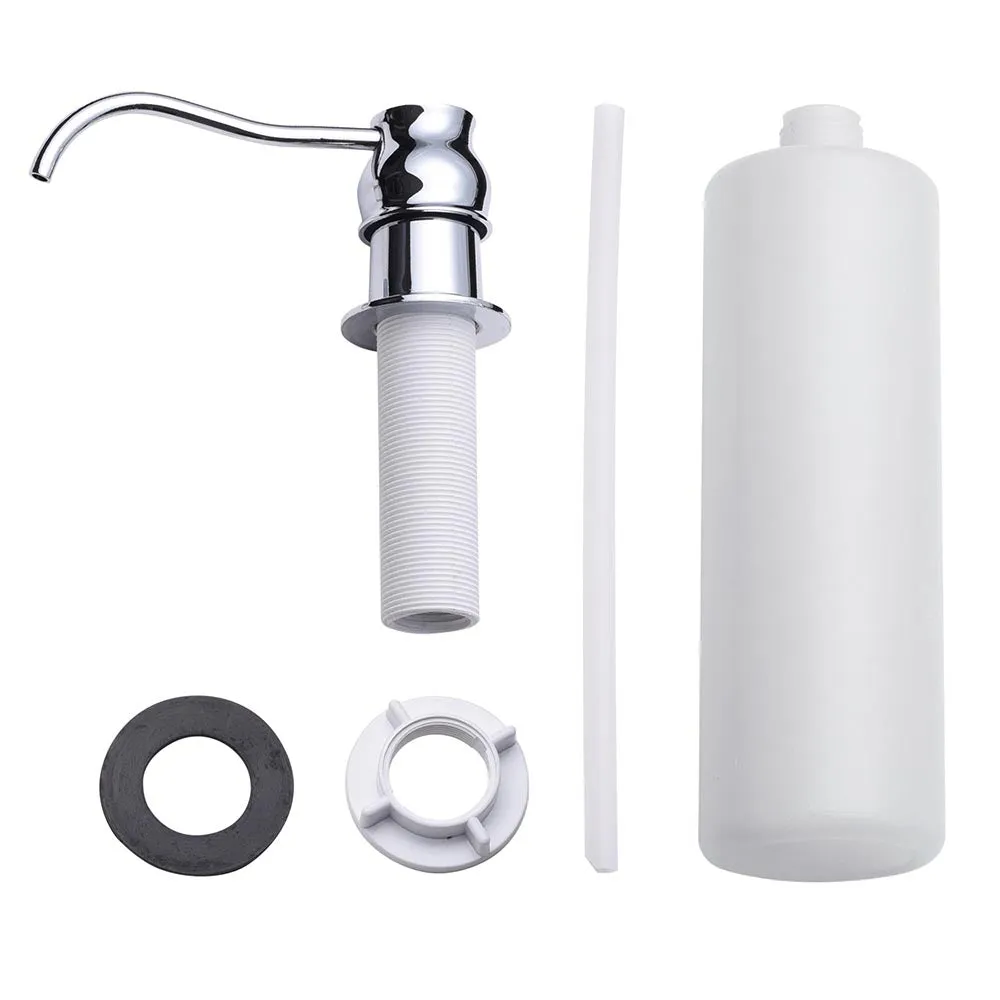 Aquaterior Soap Dispenser for Kitchen Sink Liquid 13.5oz