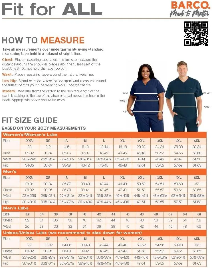 BARCO Grey's Anatomy Scrubs - Mia Scrub Pant for Women, Elastic Back Waist, Mid-Rise Shaped Leg Women's Scrub Pant