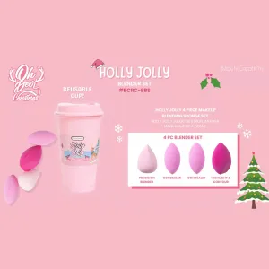 Beauty Creations - Reindeer Christmas Holly Jolly Beauty Blender Cup