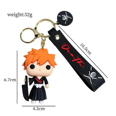 Bleach Anime | Bleach B | Silicone Lanyard Keychain