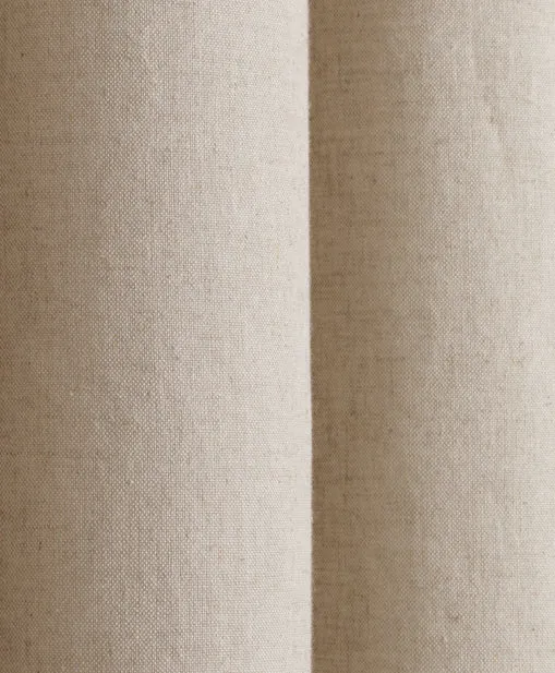 Chambray Shower Curtain Sand