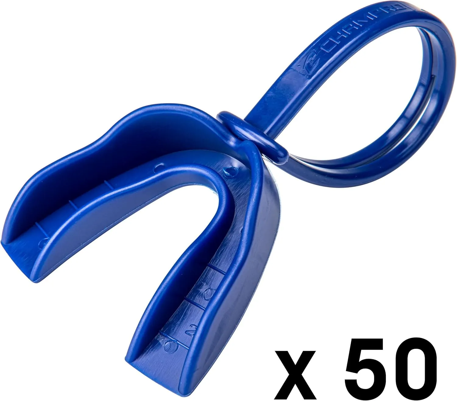 Champro Mouthguard with Strap, 50 Pack, Ideal for Football, Lacrosse, and More.