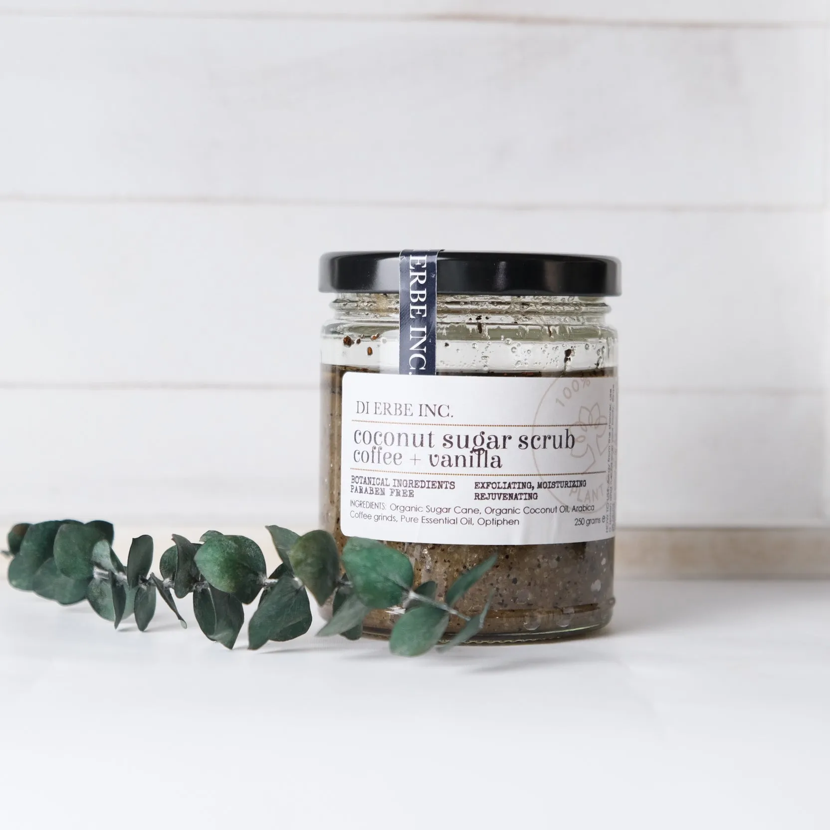 Coffee Vanilla Coconut Oil Sugar Scrub
