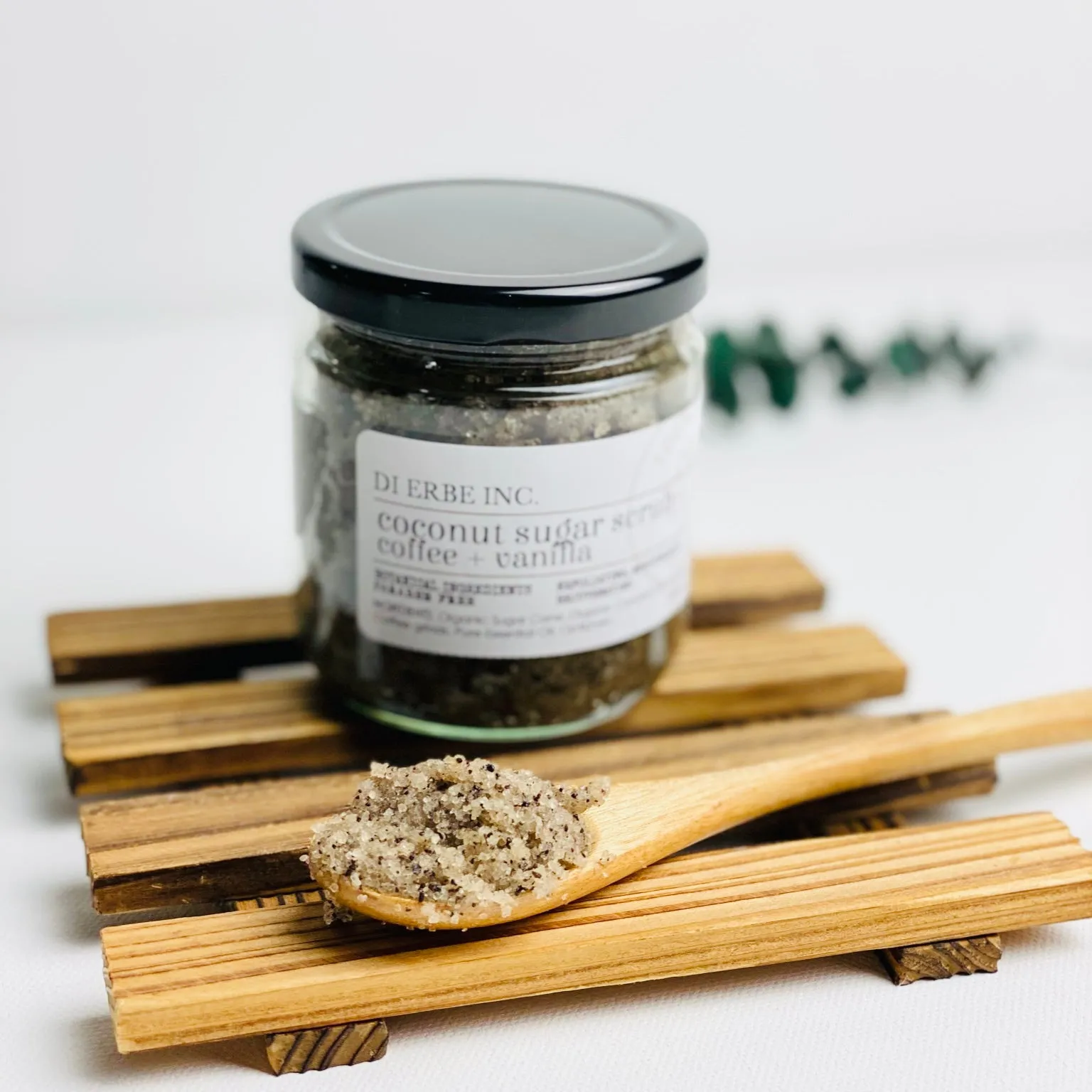 Coffee Vanilla Coconut Oil Sugar Scrub