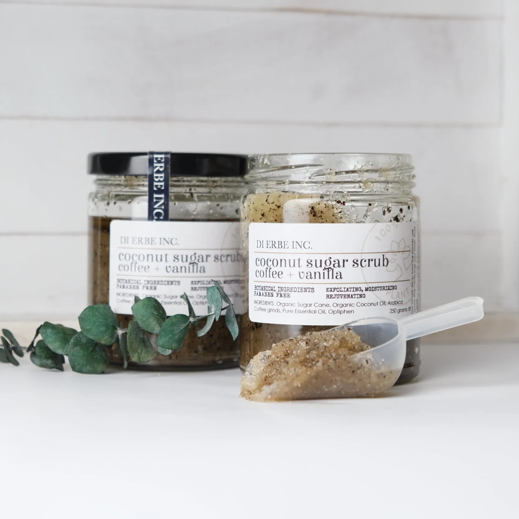 Coffee Vanilla Coconut Oil Sugar Scrub