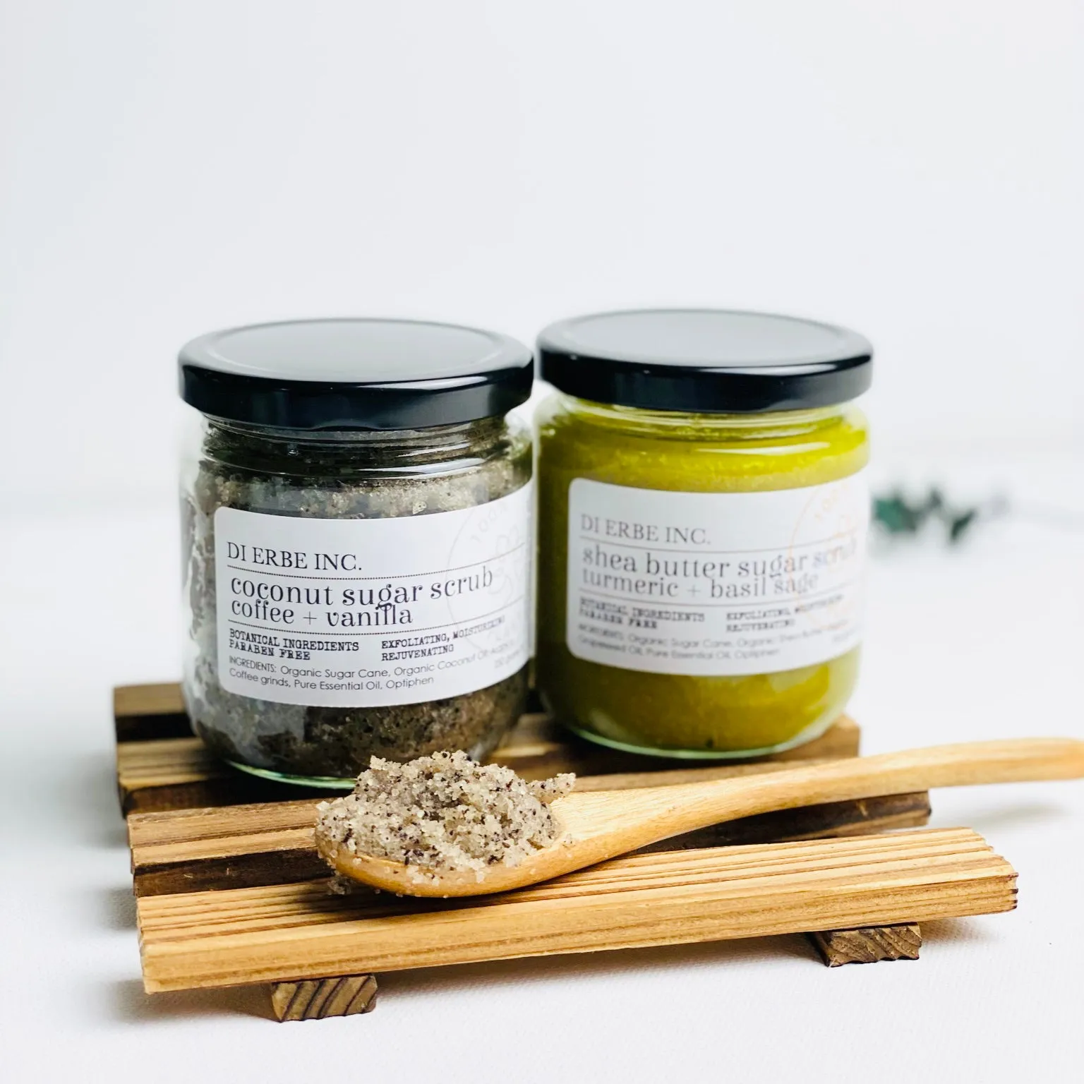 Coffee Vanilla Coconut Oil Sugar Scrub