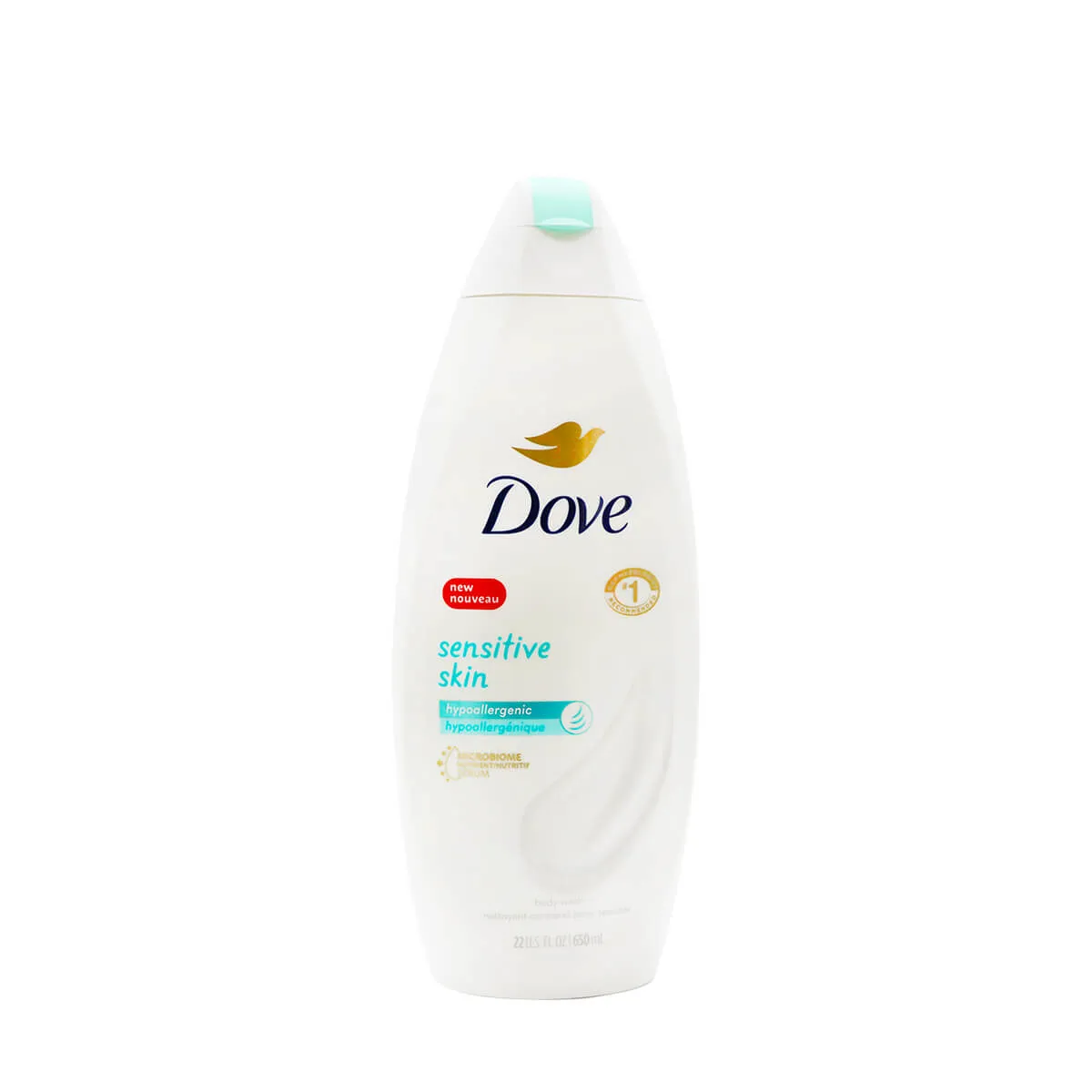 Dove Body Wash Sensitive Skin Hypoallergenic 650ml
