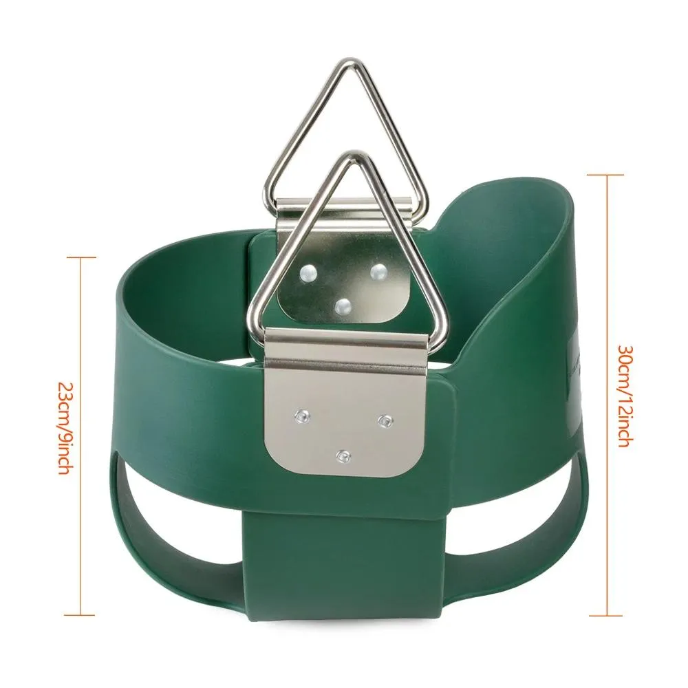Full Bucket Seat Swing Toddler Playground Park Home Garden Baby Kids Toy Gift