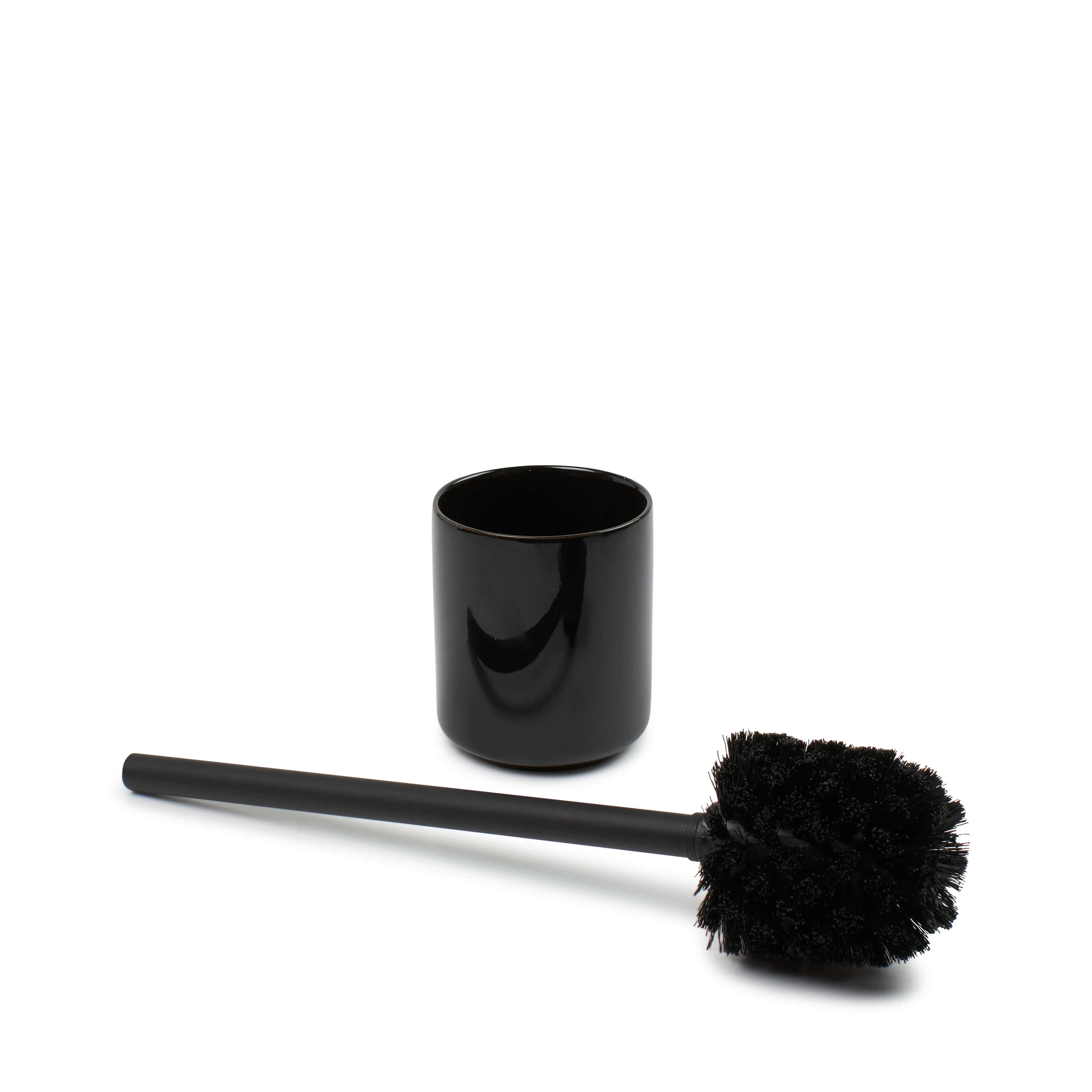 Hepburn Toilet Brush Holder - Black