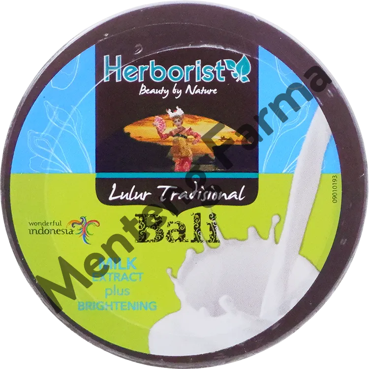 Herborist Lulur Tradisional Bali Milk 100 Gr - Melembabkan dan Mencerahkan Kulit