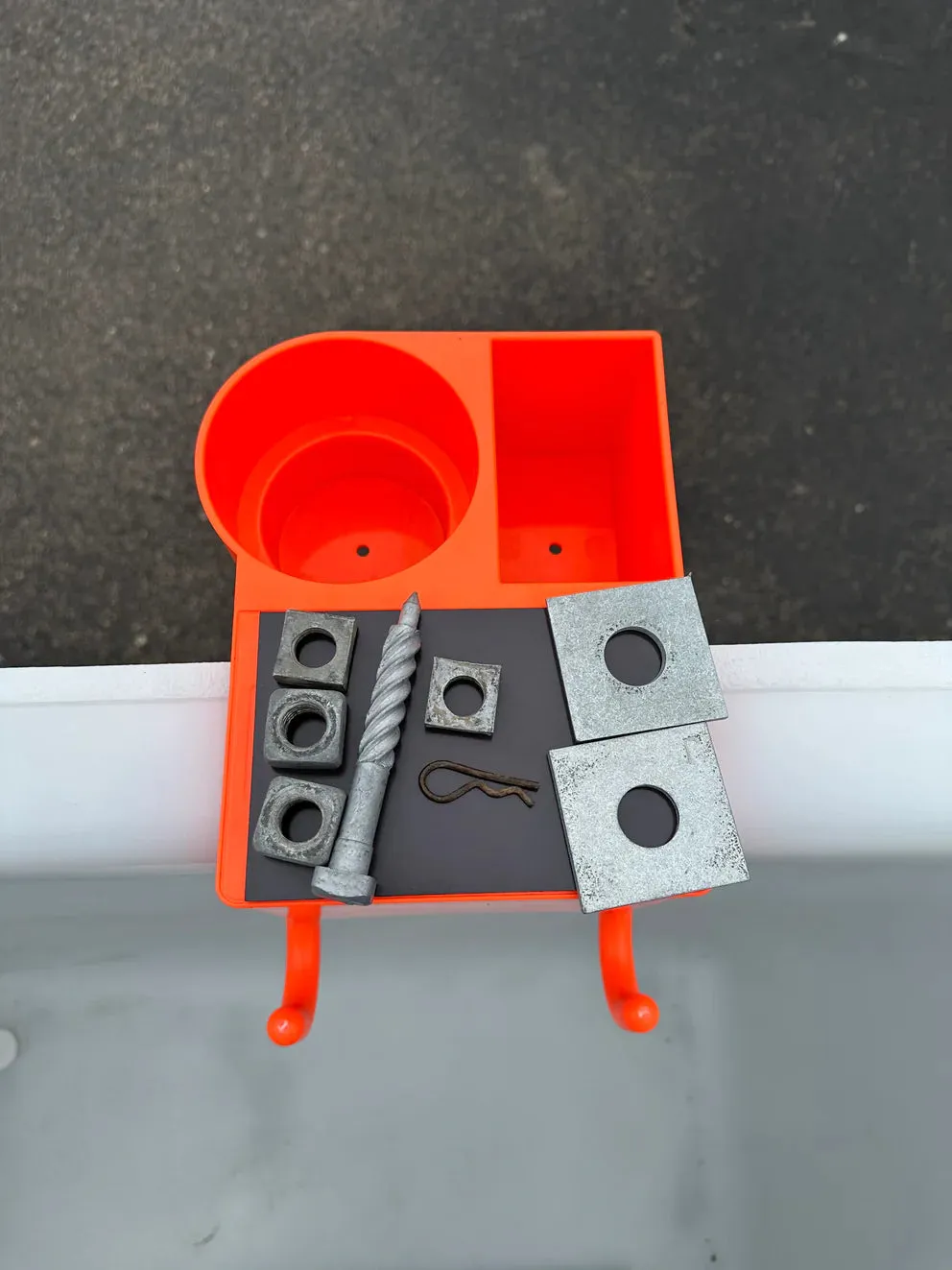 Line Work Bucket 4N1 Tool Organizer W/ Magnet - 1002