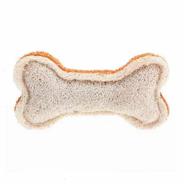 Loofah Bone Dental Toy - Small