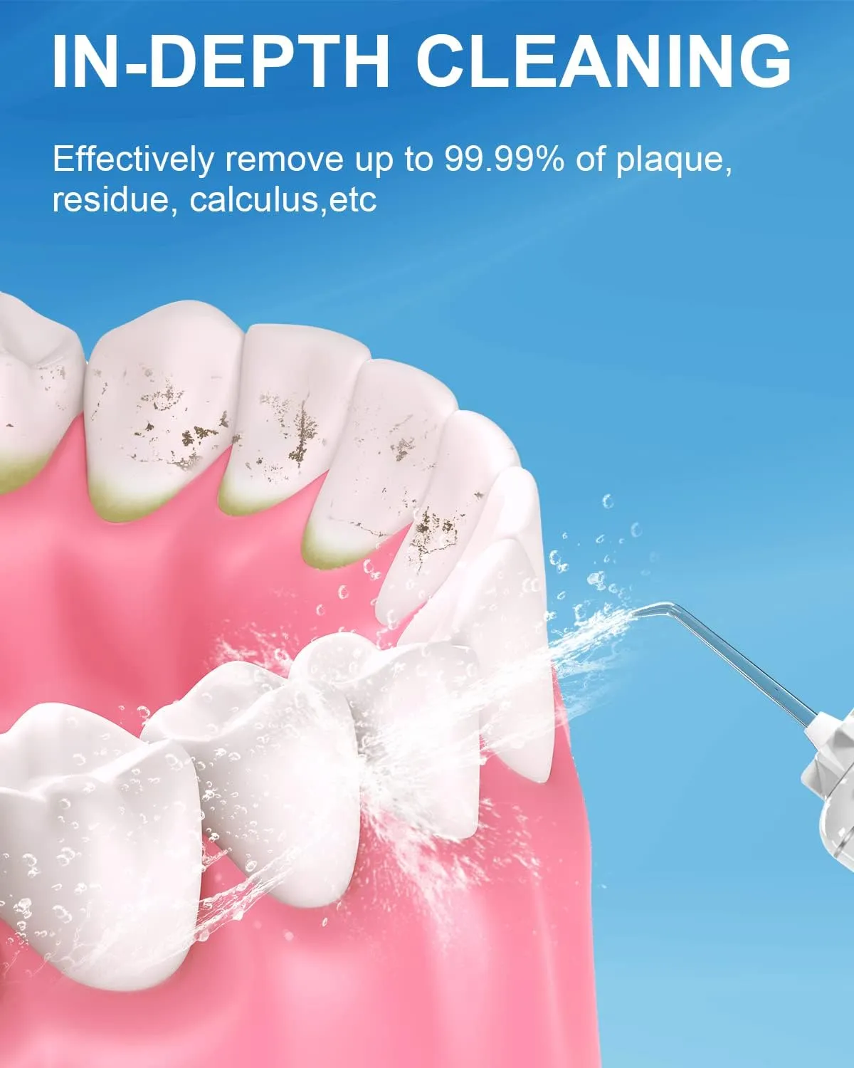 MySmile® 10 PCS Jet Tips Set | Compatible with OLED Flossers
