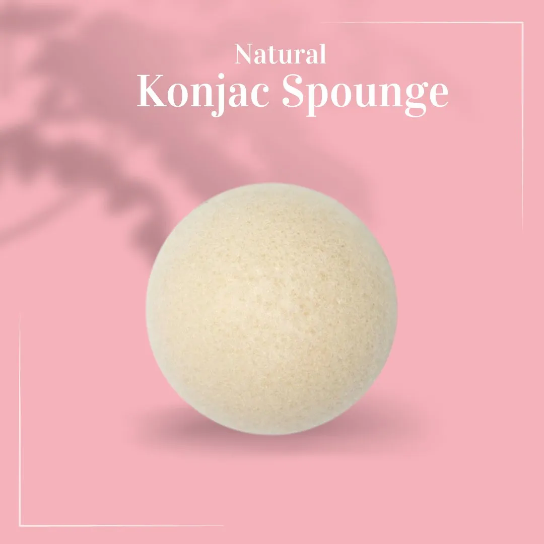 Natural Fibre Konjac Facial Sponge