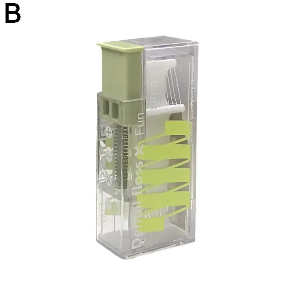 Portable Smart Floss Box 10pcs Dental Floss