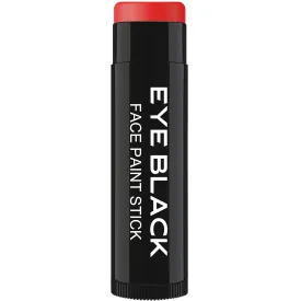 RED EYE BLACK STICK, Anti-Glare Eyeblack For Baseball Football Softball Lacrosse, Sweat-Proof Eye Black Grease Paint For Adults Kids, Smooth & Long Lasting, Rich Full Coverage Color