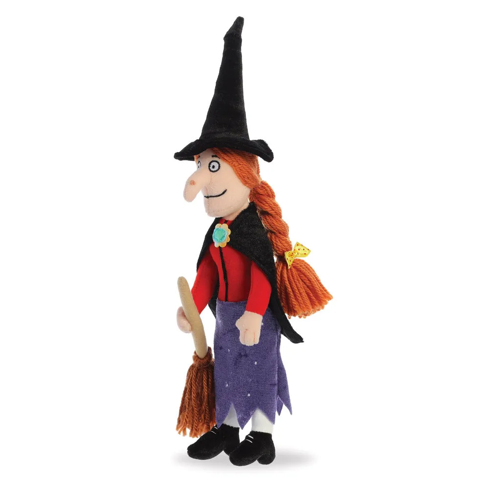 Room on the Broom - Witch w/ Broom Soft Toy