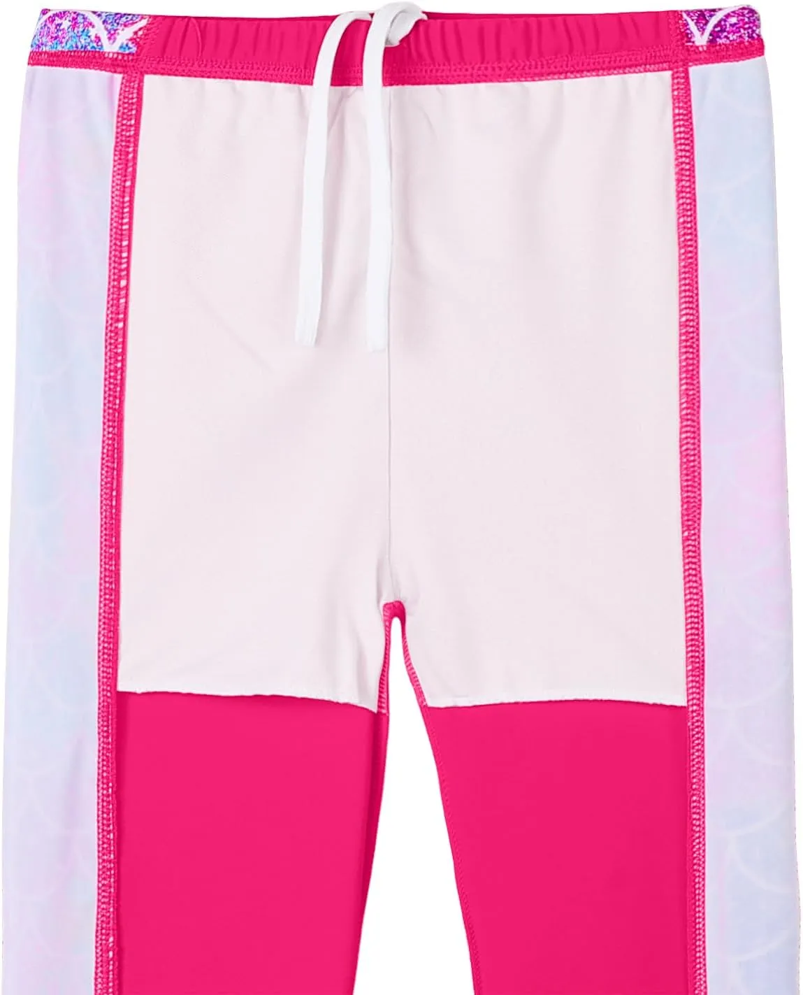 TFJH E Girls Long Sleeve Swimsuit Two Piece Swimwear 3-12 Years UPF 50  Sunsuits