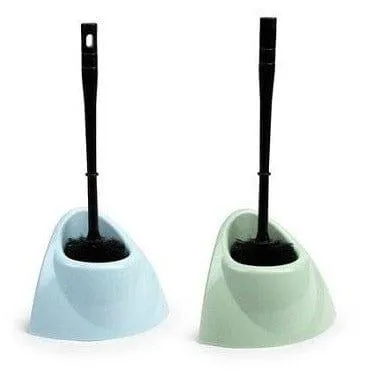 Toilet Brush With Holder - Assorted Colours