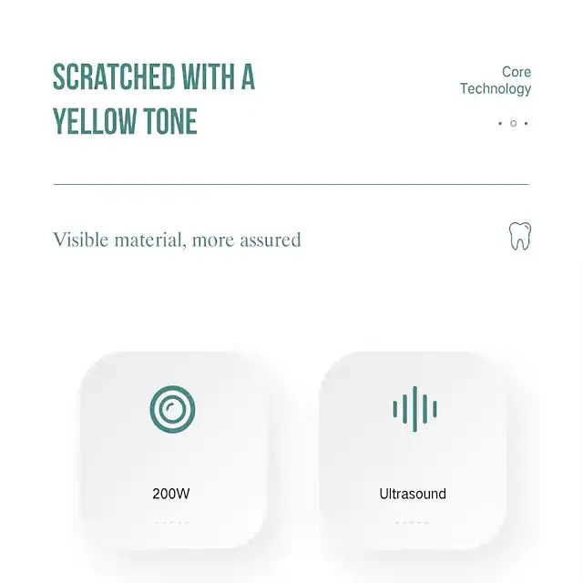 Visual Ultrasonic Teeth Cleaner